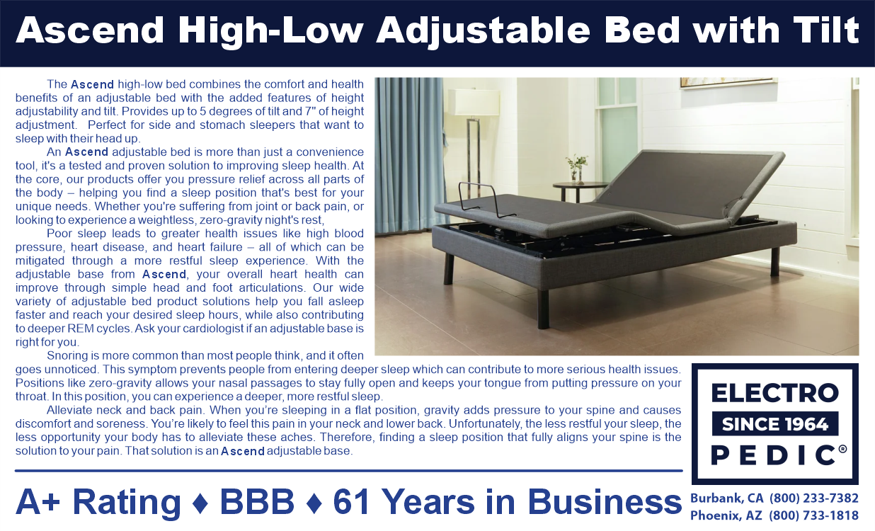 Ascend Bed by Ergomotion