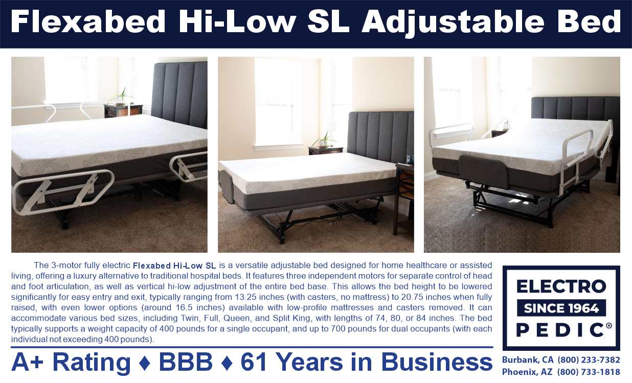 flexabed hi lo bed price